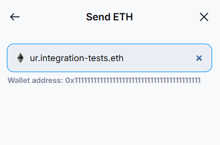 Crypto.com Wallet fails to resolve the name for ENSv2